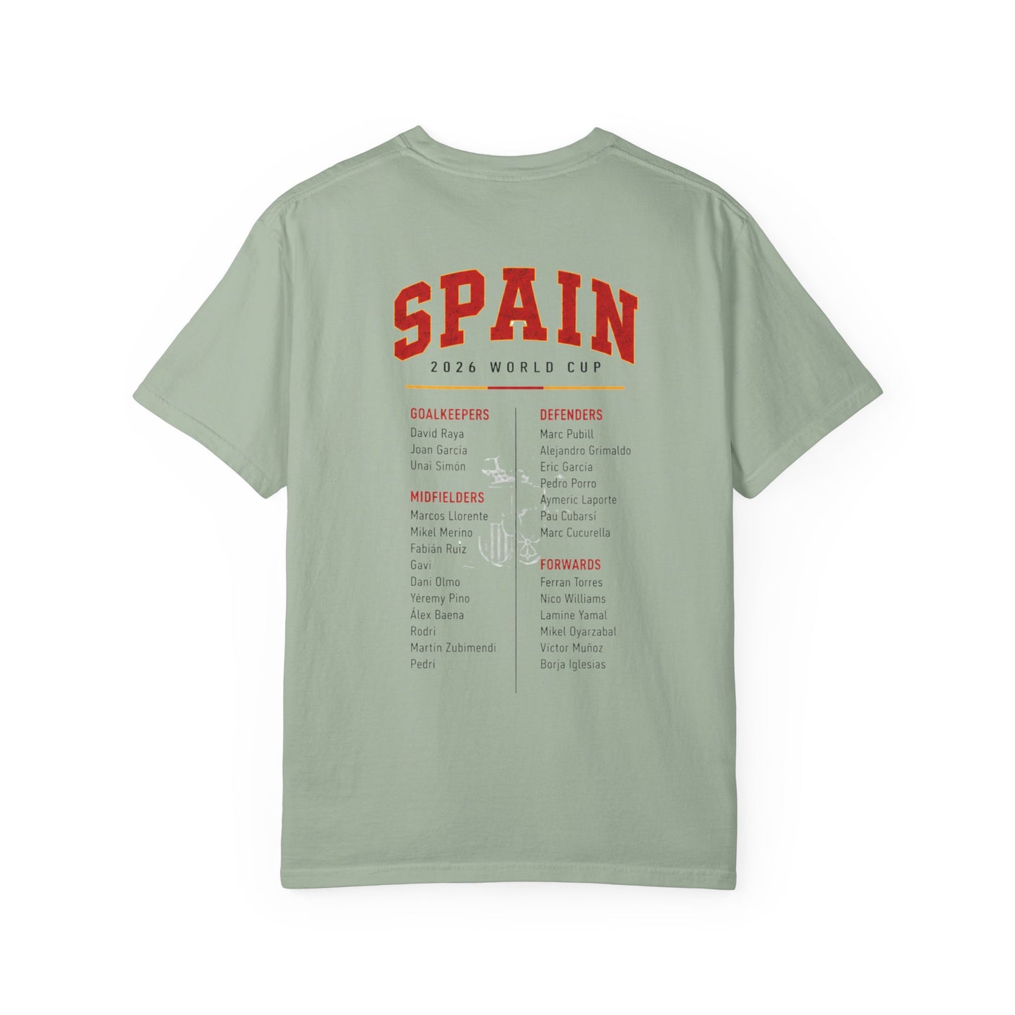 SPAIN Unisex Garment-Dyed T-shirt