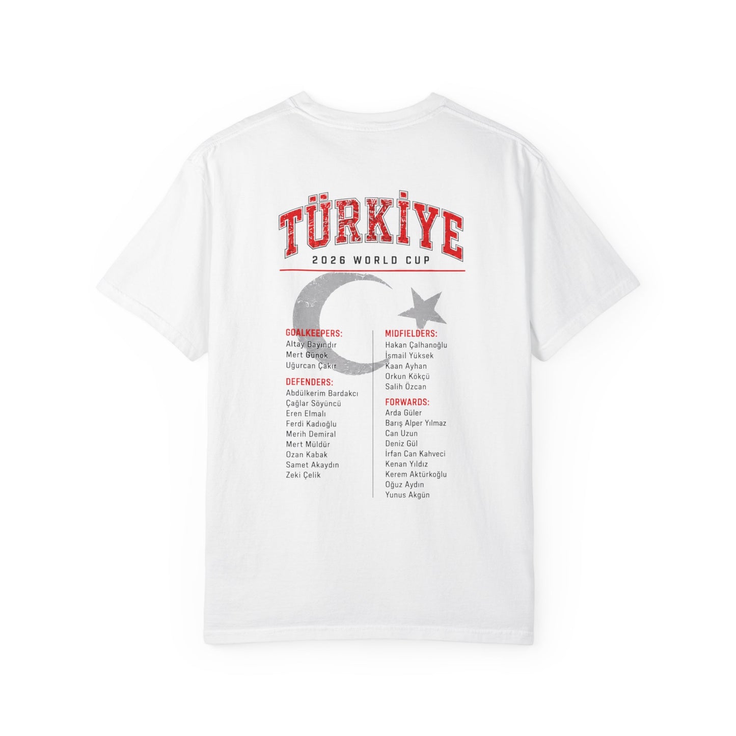 Turkey Unisex Garment-Dyed T-shirt
