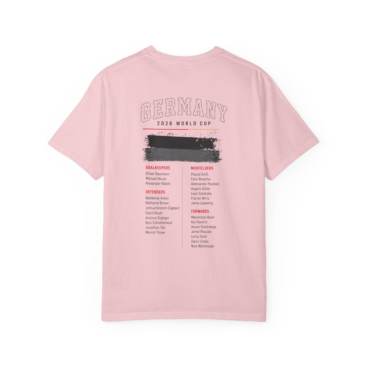 Germany Unisex Garment-Dyed T-shirt