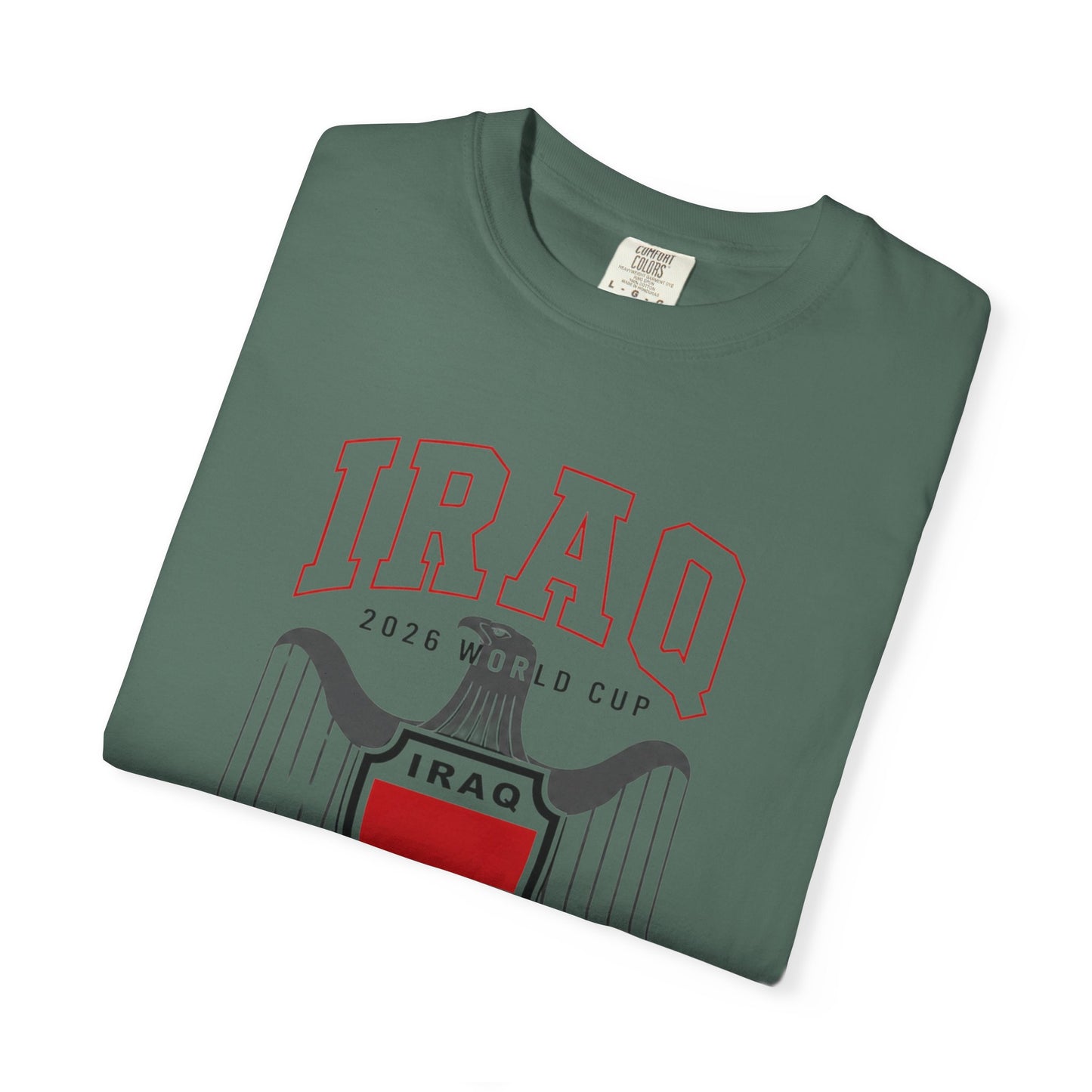 IRAQ Unisex Garment-Dyed T-shirt