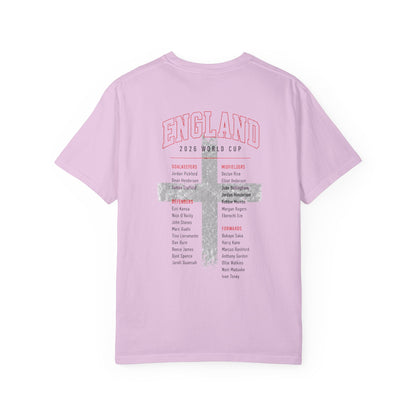 ENGLAND Unisex Garment-Dyed T-shirt