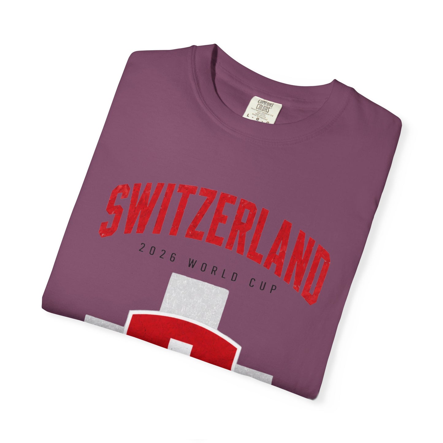 SWITZERLAND Unisex Garment-Dyed T-shirt