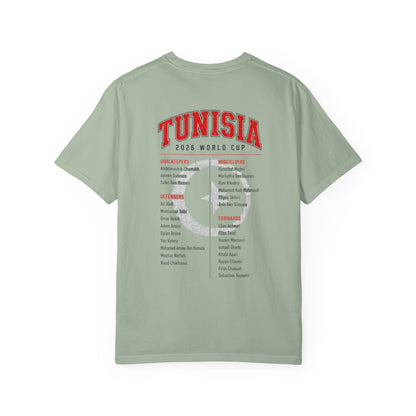 TUNISIA Unisex Garment-Dyed T-shirt