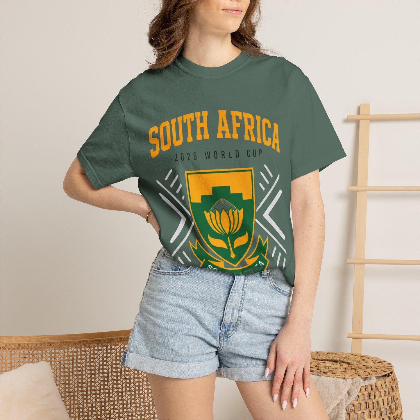 FIFA SOUTH AFRICA Unisex Garment-Dyed T-shirt