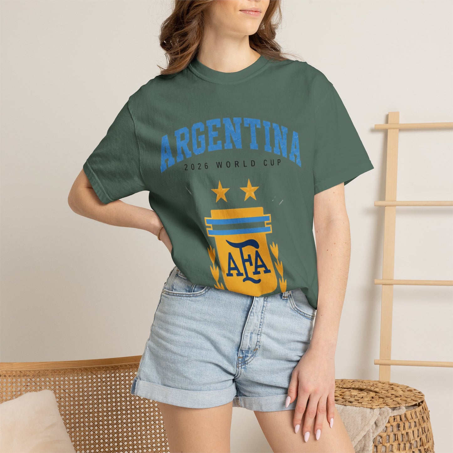 FIFA ARGENTINA Unisex Garment-Dyed T-shirt