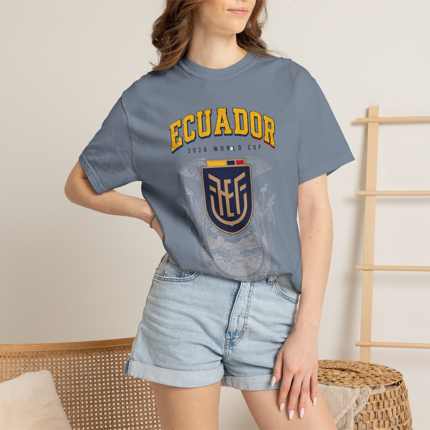 ECUADOR Unisex Garment-Dyed T-shirt