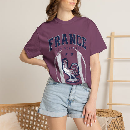 France Unisex Garment-Dyed T-shirt