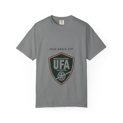 UZBEKISTAN Unisex Garment-Dyed T-shirt