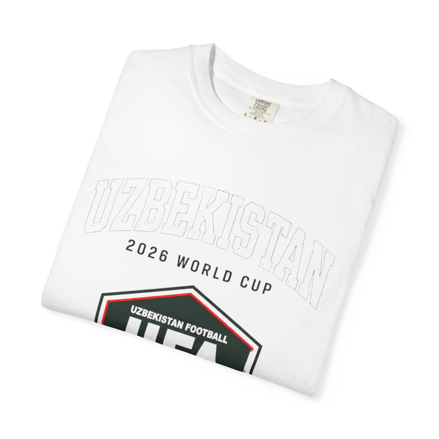 UZBEKISTAN Unisex Garment-Dyed T-shirt