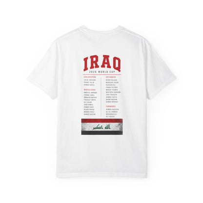 IRAQ Unisex Garment-Dyed T-shirt