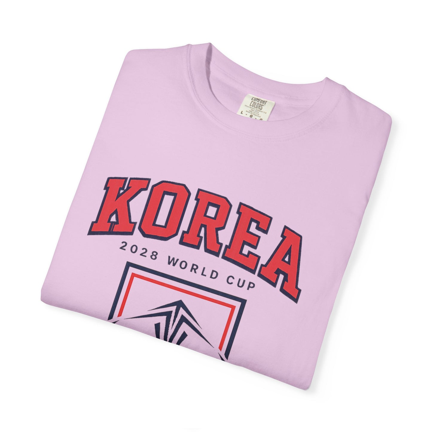 KOREA Unisex Garment-Dyed T-shirt