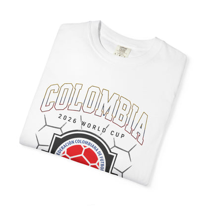 FIFA COLOMBIA Unisex Garment-Dyed T-shirt