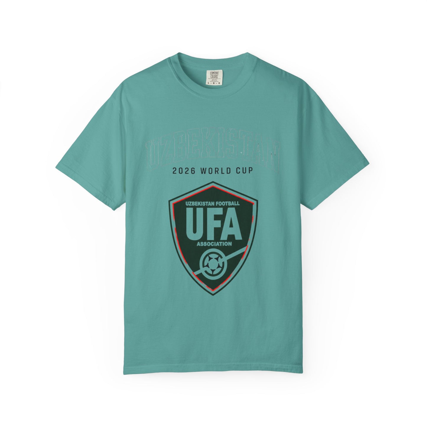 UZBEKISTAN Unisex Garment-Dyed T-shirt