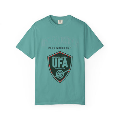 UZBEKISTAN Unisex Garment-Dyed T-shirt