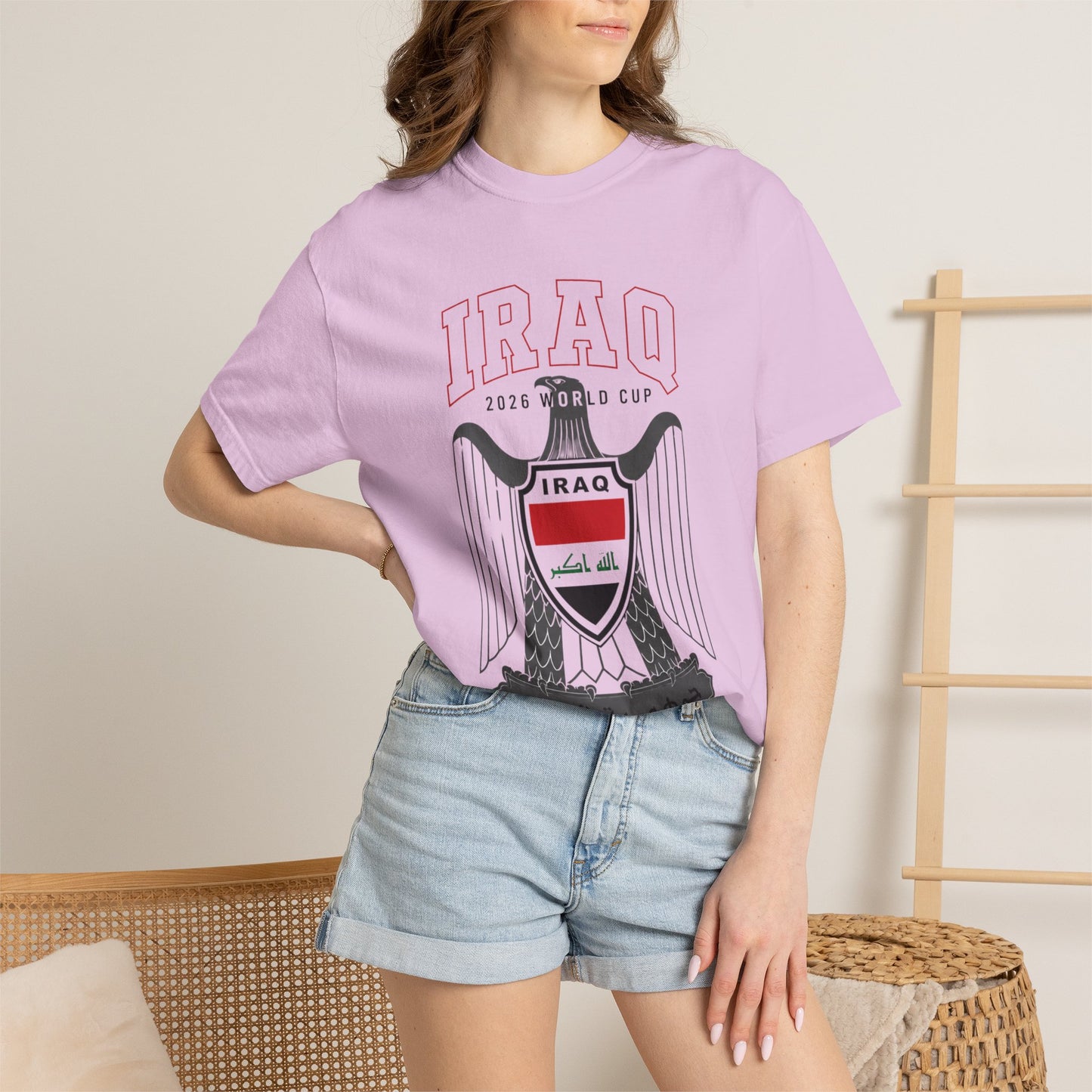 IRAQ Unisex Garment-Dyed T-shirt