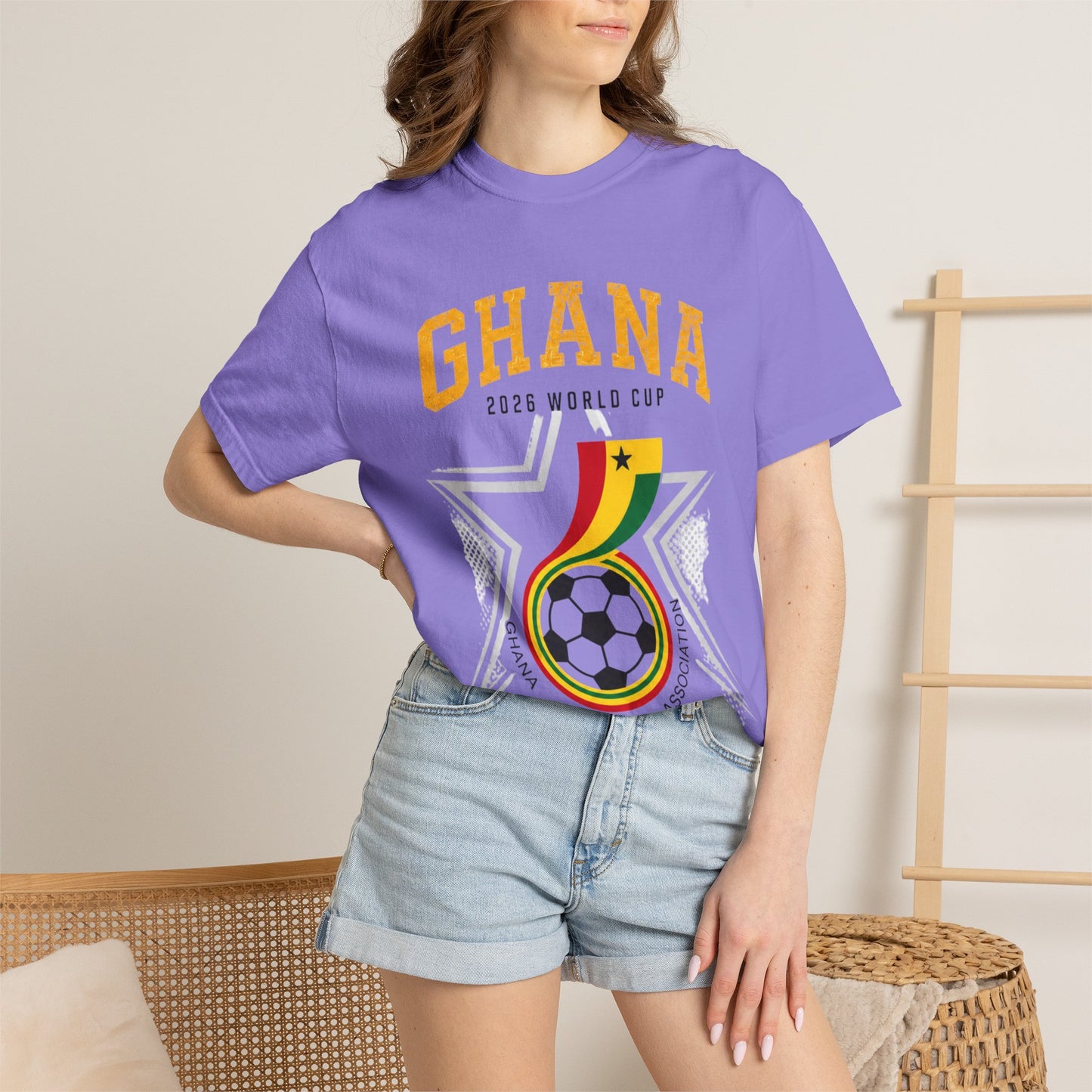 GHANA Unisex Garment-Dyed T-shirt