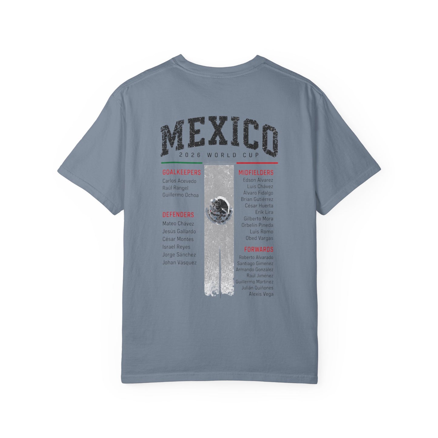 MEXICO Unisex Garment-Dyed T-shirt