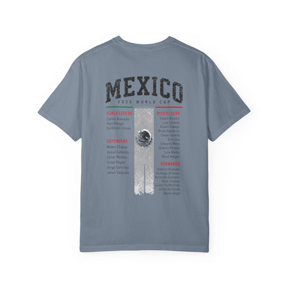 MEXICO Unisex Garment-Dyed T-shirt