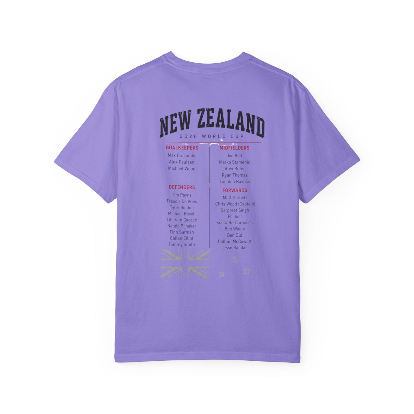 NEW ZEALAND Unisex Garment-Dyed T-shirt