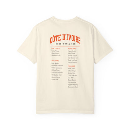 COTE D'IVOIRE Unisex Garment-Dyed T-shirt