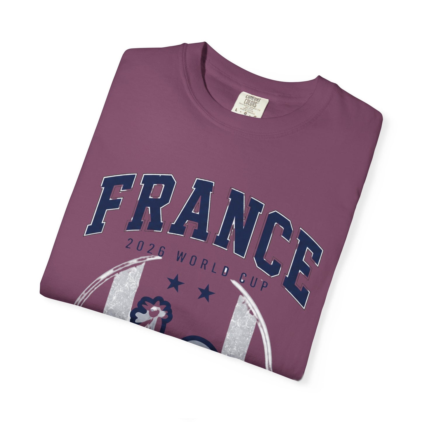 France Unisex Garment-Dyed T-shirt