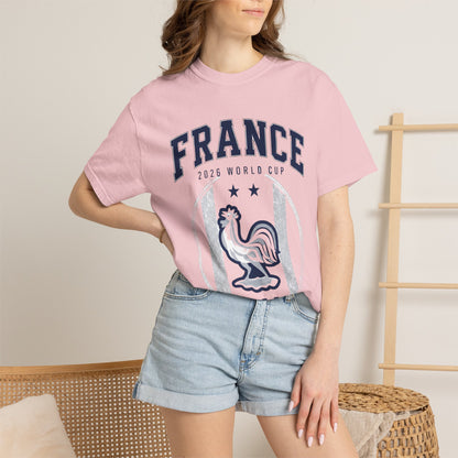 France Unisex Garment-Dyed T-shirt
