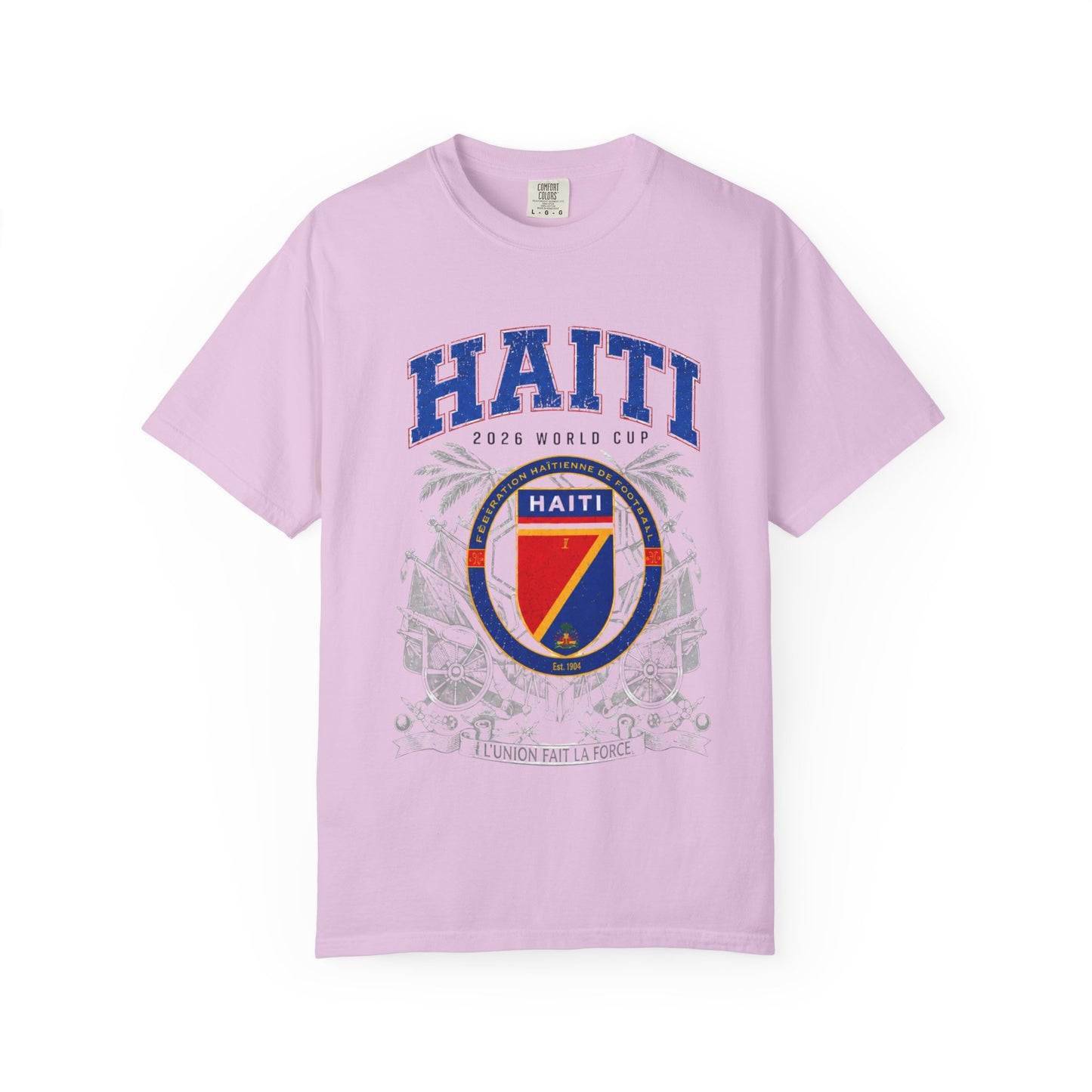 HAITI Unisex Garment-Dyed T-shirt