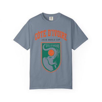 COTE D'IVOIRE Unisex Garment-Dyed T-shirt