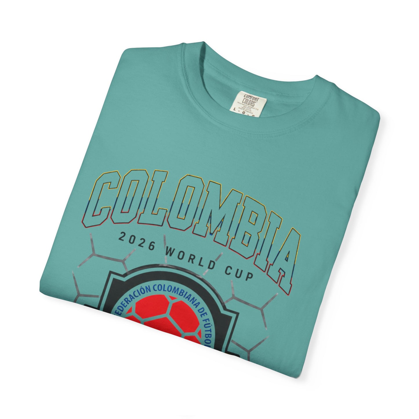 FIFA COLOMBIA Unisex Garment-Dyed T-shirt