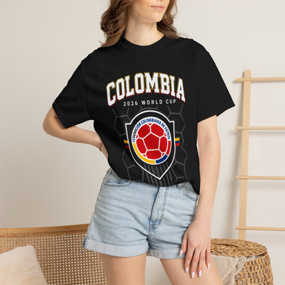 FIFA COLOMBIA Unisex Garment-Dyed T-shirt