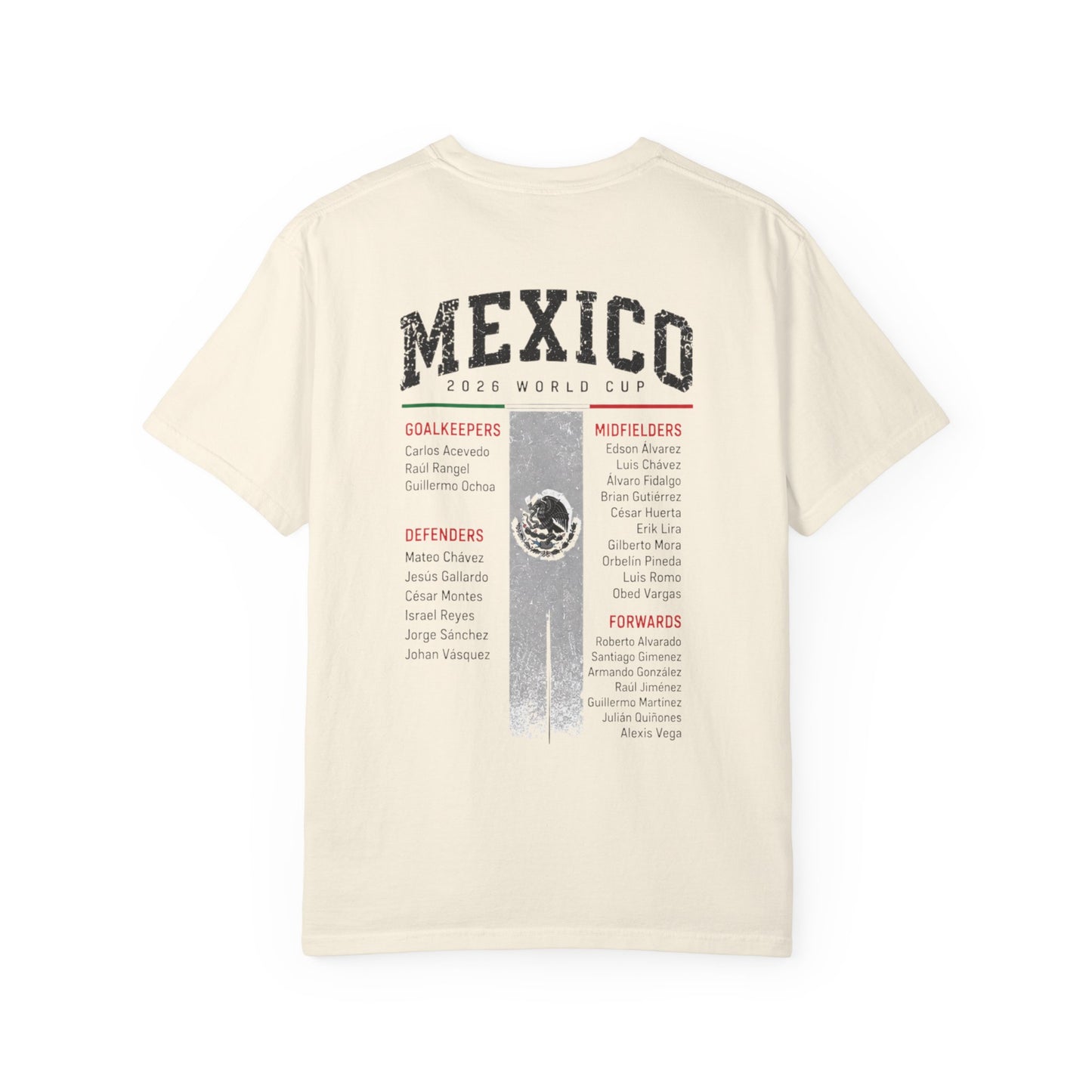 MEXICO Unisex Garment-Dyed T-shirt