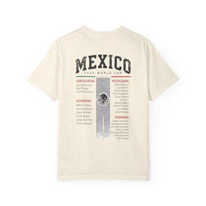 MEXICO Unisex Garment-Dyed T-shirt