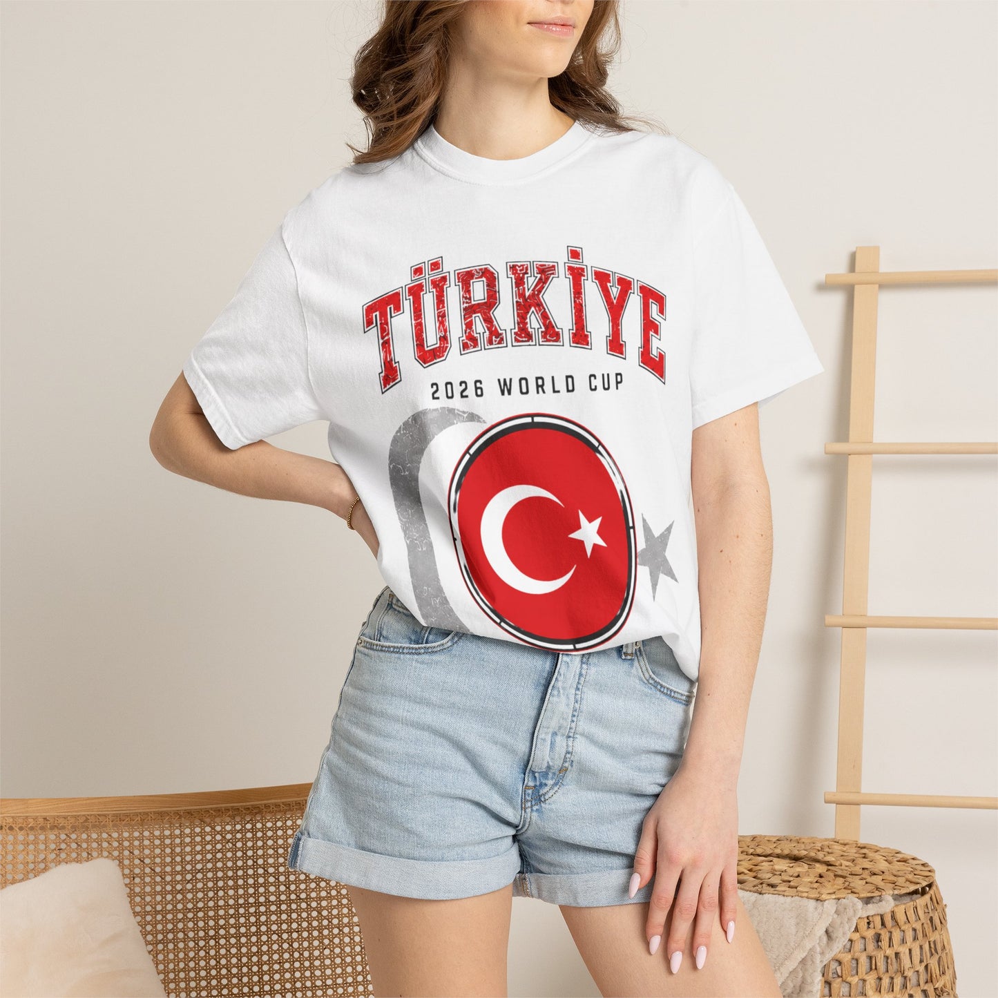 Turkey Unisex Garment-Dyed T-shirt