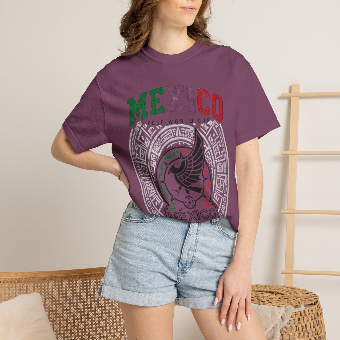 MEXICO Unisex Garment-Dyed T-shirt