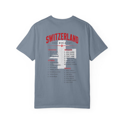 SWITZERLAND Unisex Garment-Dyed T-shirt