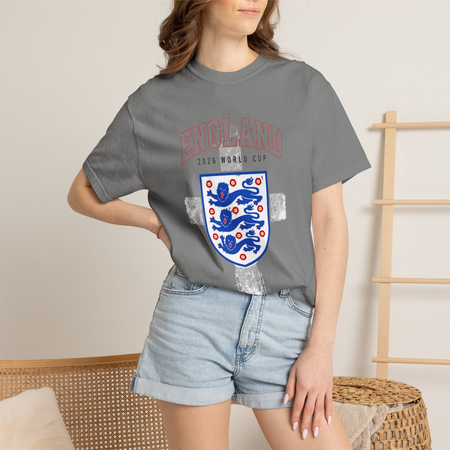 ENGLAND Unisex Garment-Dyed T-shirt