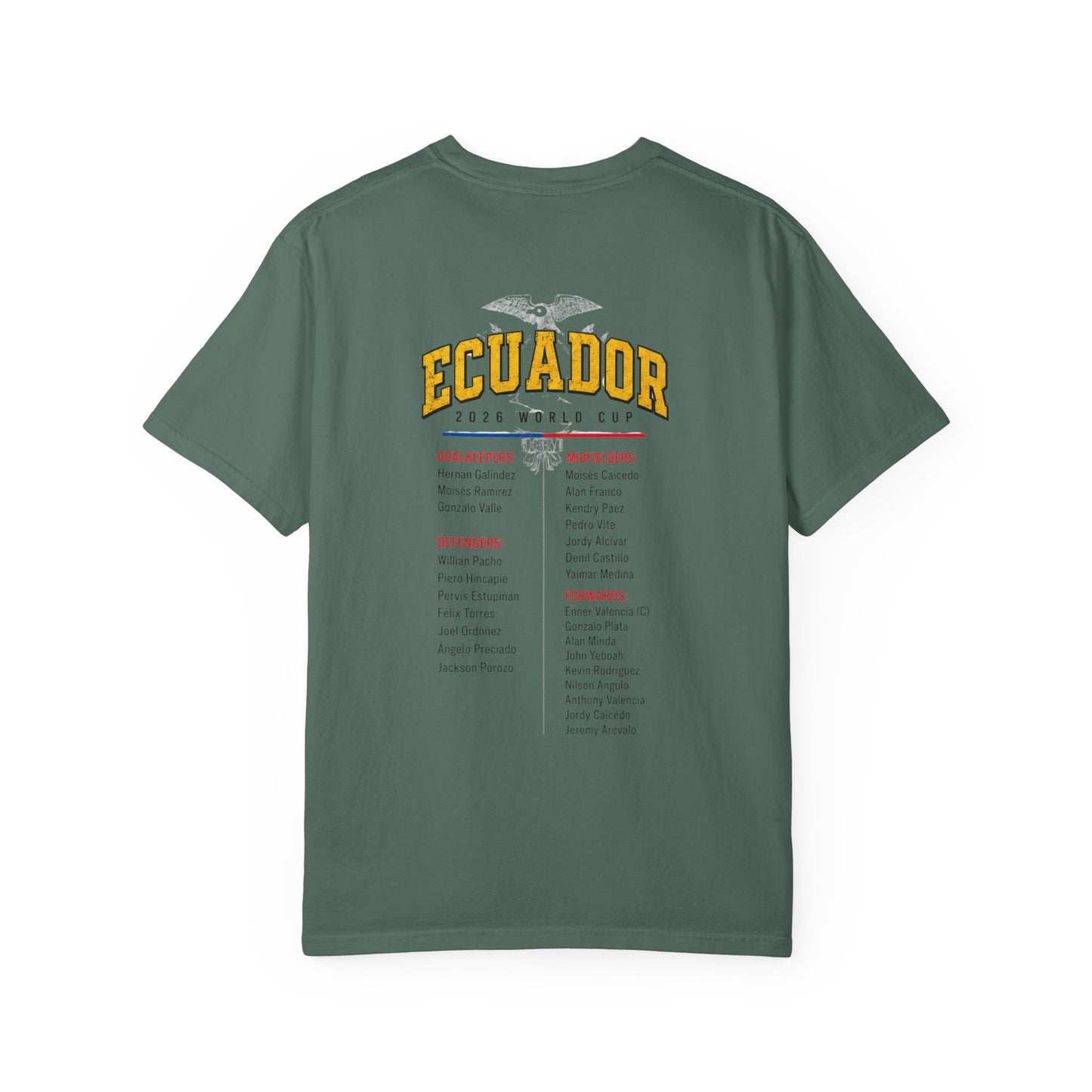 ECUADOR Unisex Garment-Dyed T-shirt