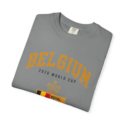 Belgium Unisex Garment-Dyed T-shirt
