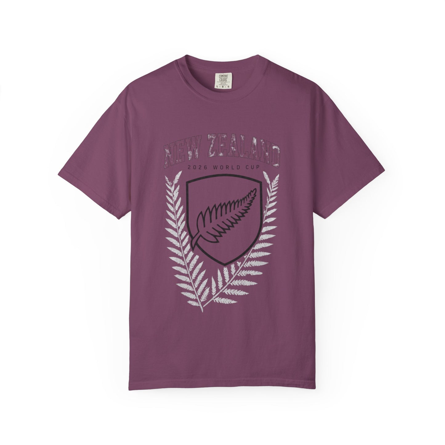 NEW ZEALAND Unisex Garment-Dyed T-shirt