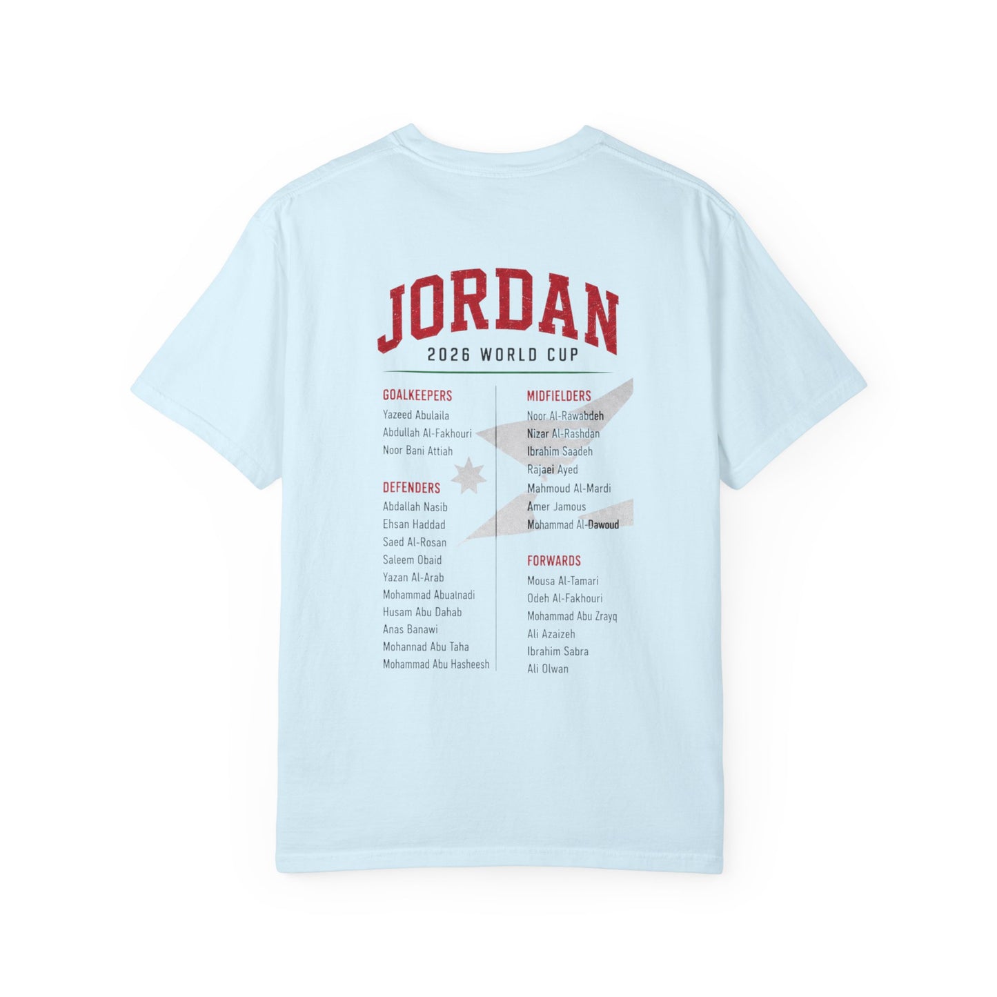 FIFA JORDAN Unisex Garment-Dyed T-shirt