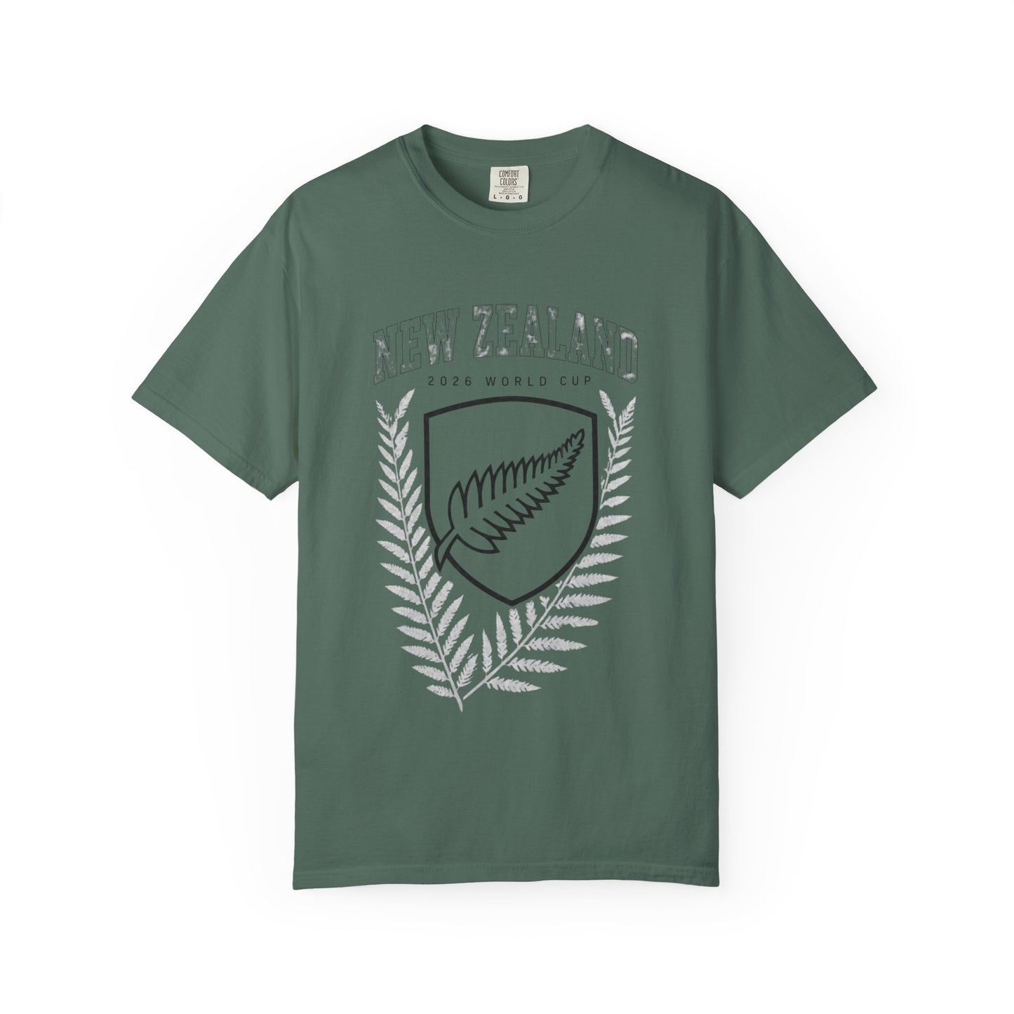 NEW ZEALAND Unisex Garment-Dyed T-shirt