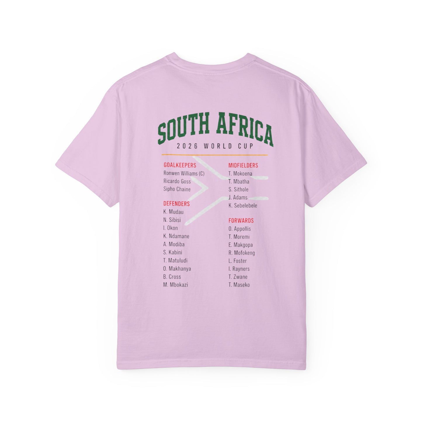 FIFA SOUTH AFRICA Unisex Garment-Dyed T-shirt