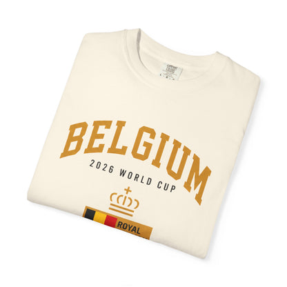 Belgium Unisex Garment-Dyed T-shirt