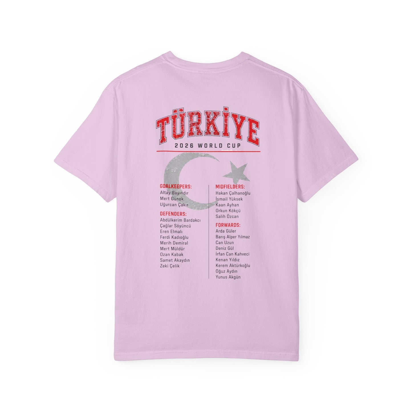 Turkey Unisex Garment-Dyed T-shirt