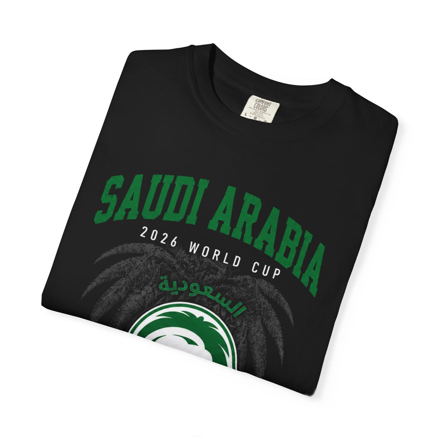 SAUDI ARABIA Unisex Garment-Dyed T-shirt