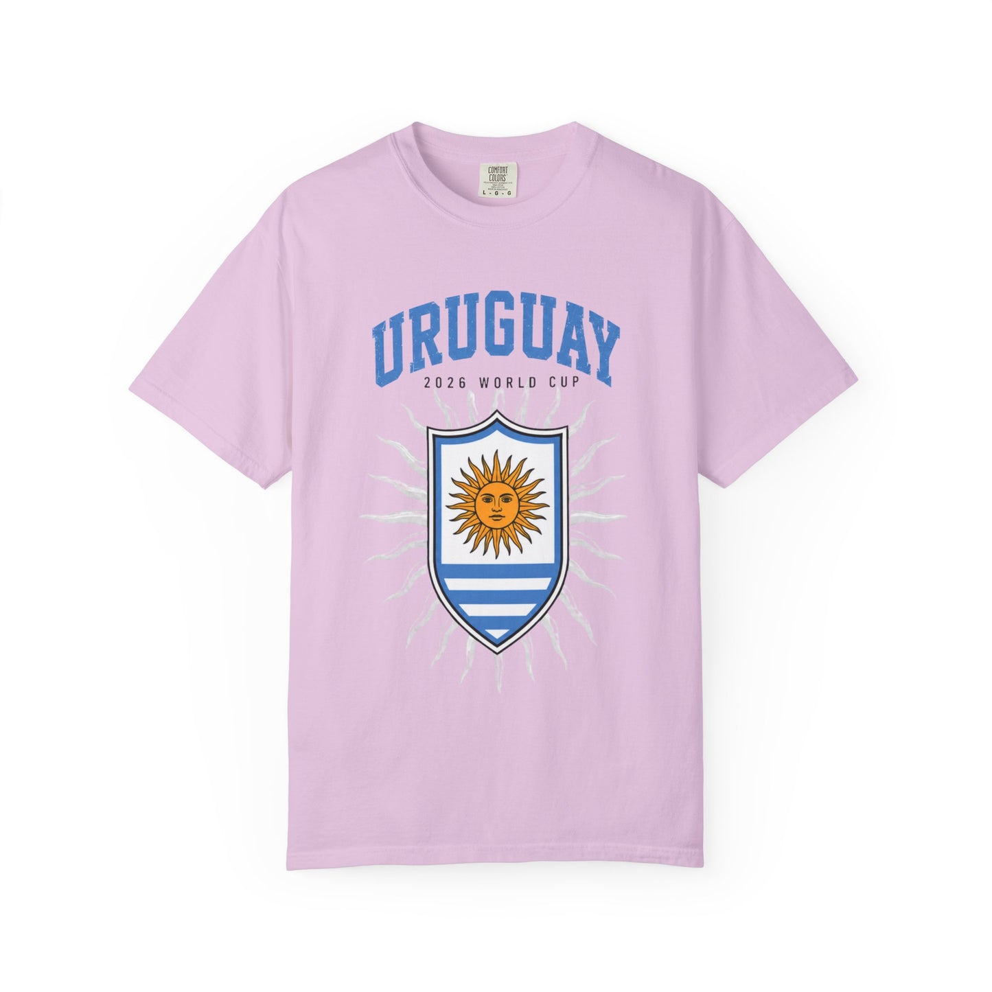 Uruguay Unisex Garment-Dyed T-shirt