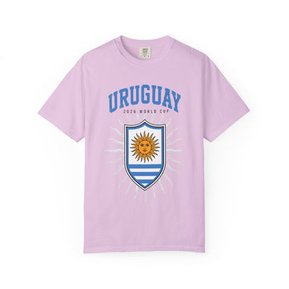 Uruguay Unisex Garment-Dyed T-shirt