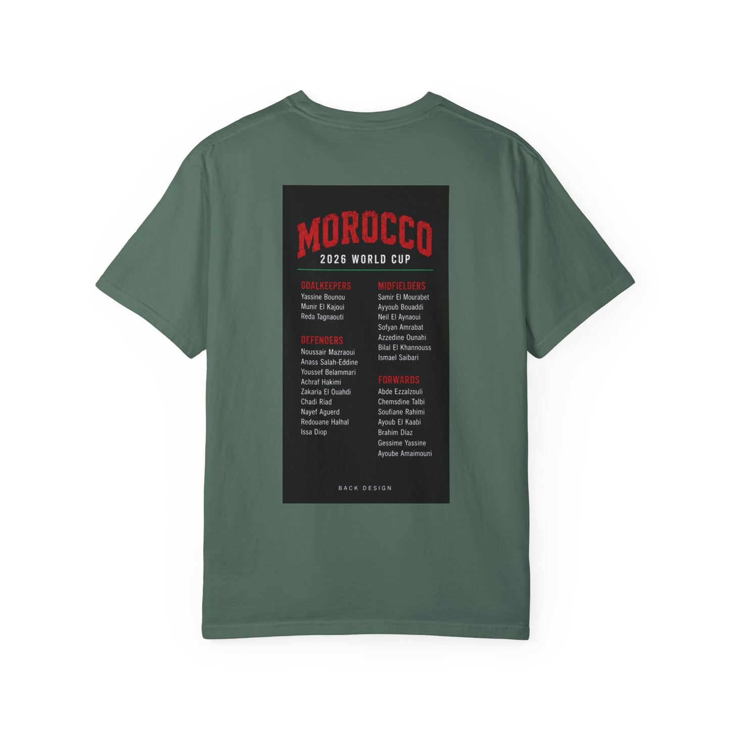 MOROCCO Unisex Garment-Dyed T-shirt