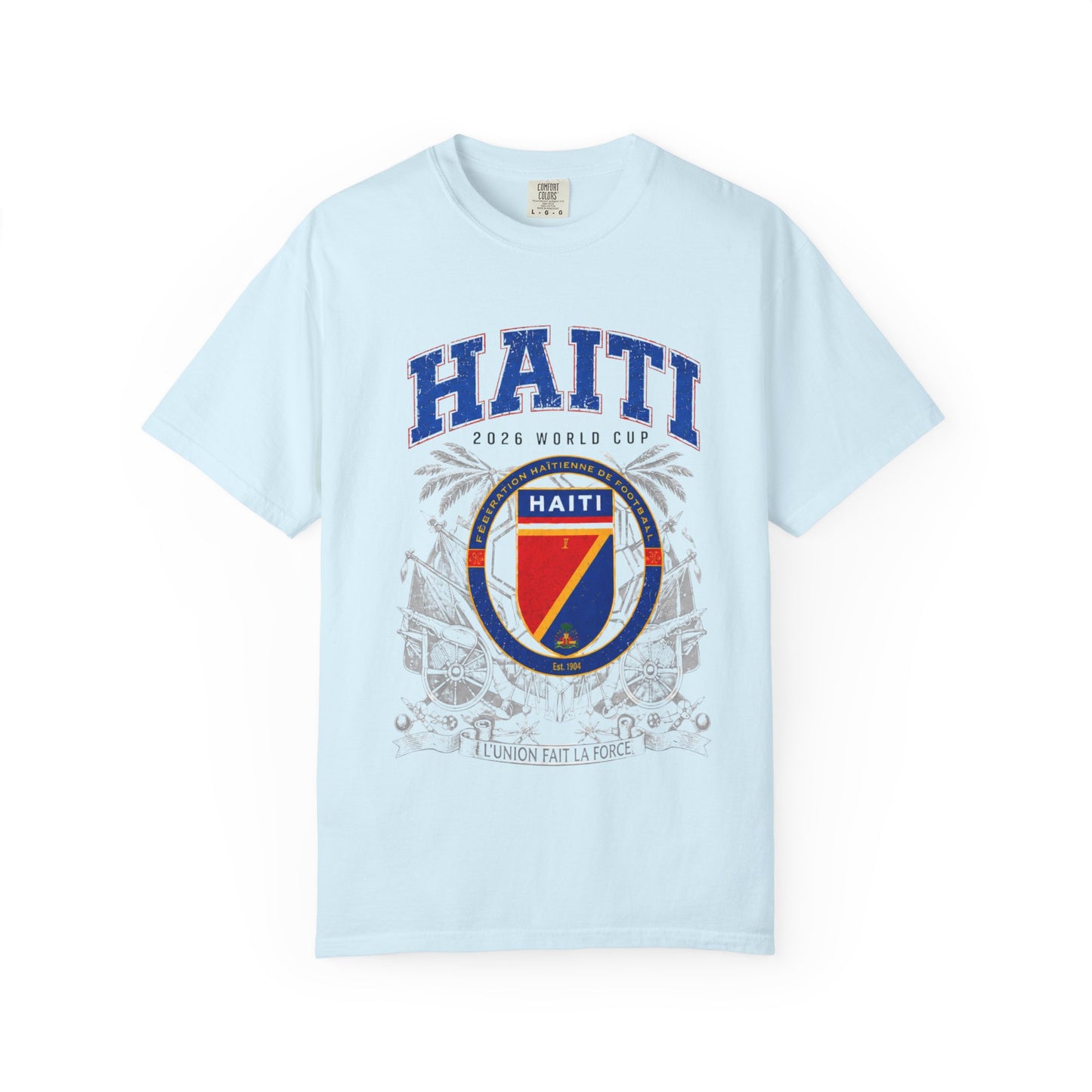 HAITI Unisex Garment-Dyed T-shirt