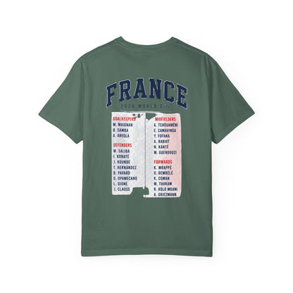 France Unisex Garment-Dyed T-shirt